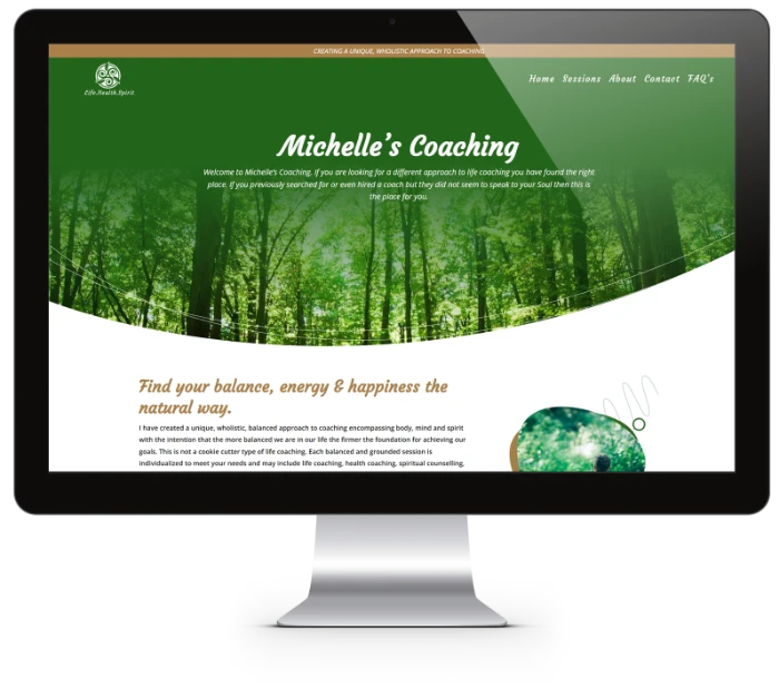 Michelles Coaching Divi WordPress Project