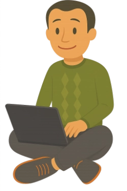 Webamplo Man Using Laptop