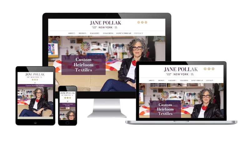 Jane Pollak Website Project
